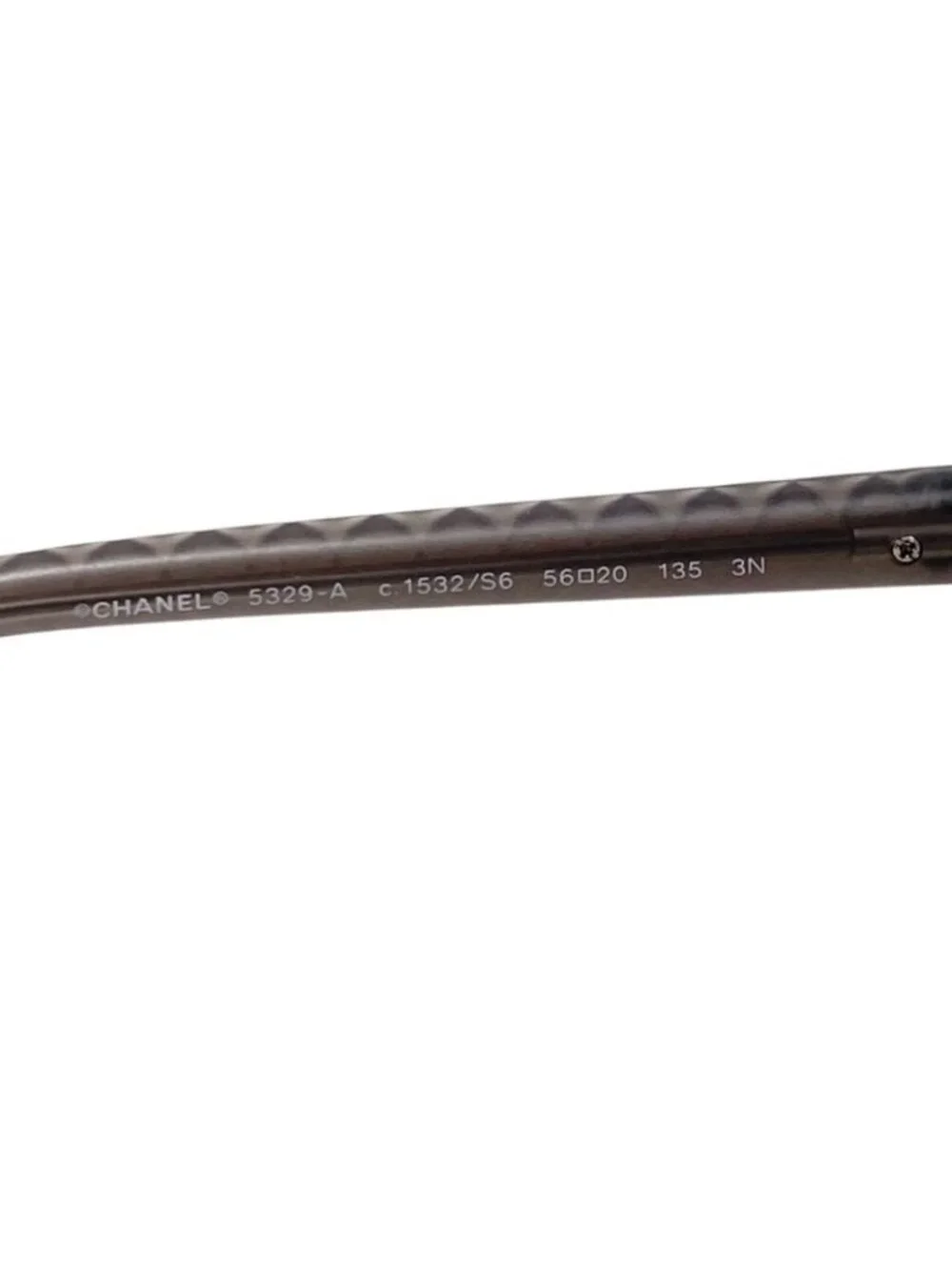 Chanel Quilted Coco Clear Sunglasses 5329-a Em0719 - Picture 5 of 6